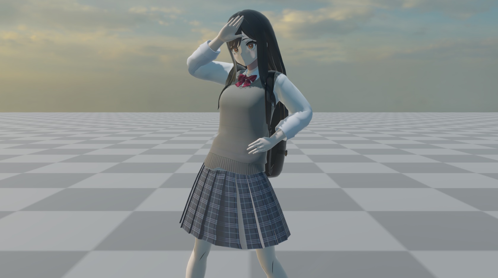 Same model using stanadard PBR material