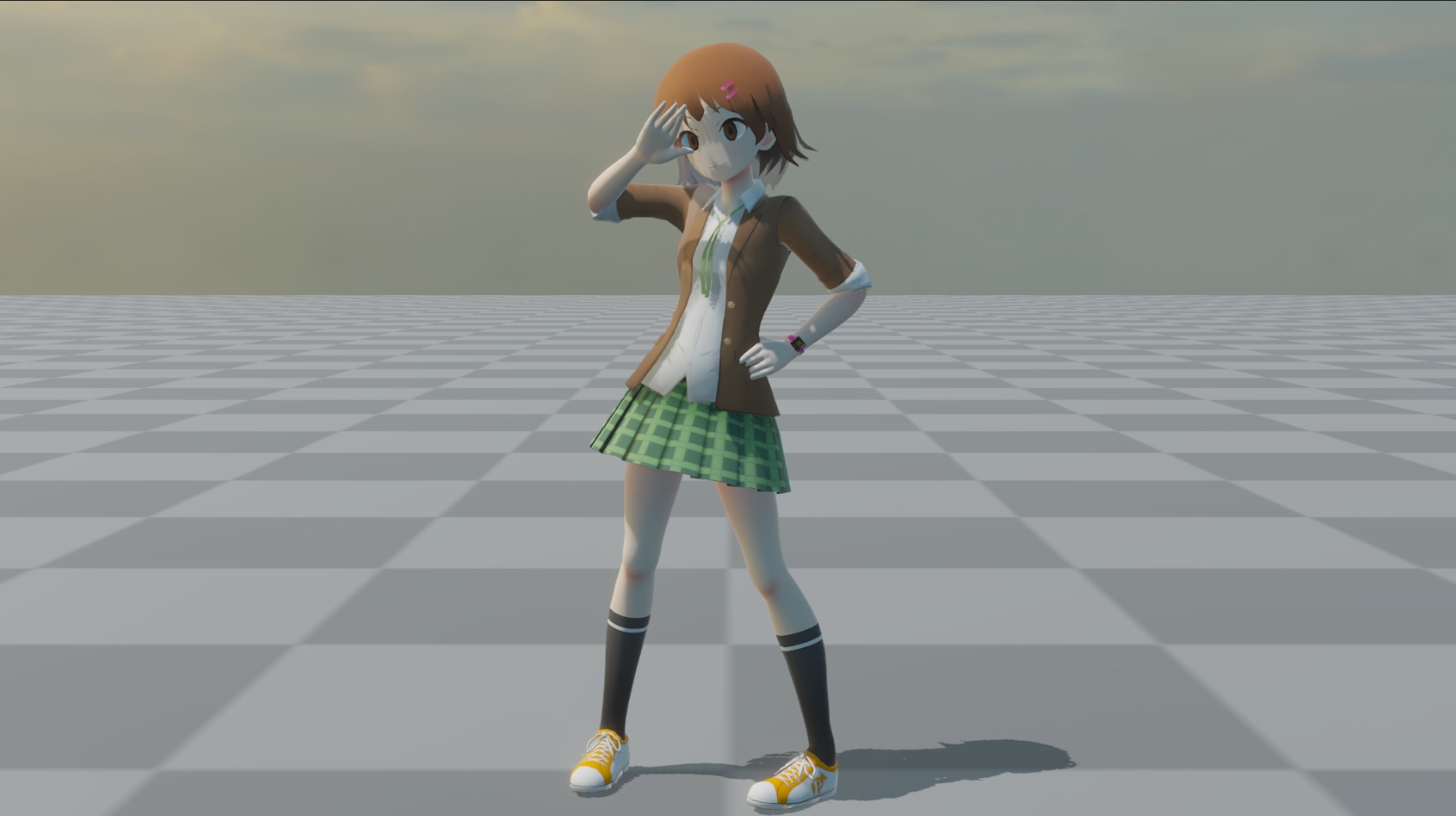 Same model using stanadard PBR material