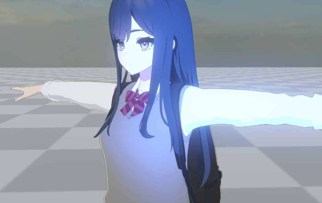 フラット化すると立体感が弱まり、2D らしい見た目を保ちやすくなります。