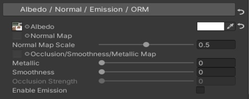 parameters displayed without OSM texture.